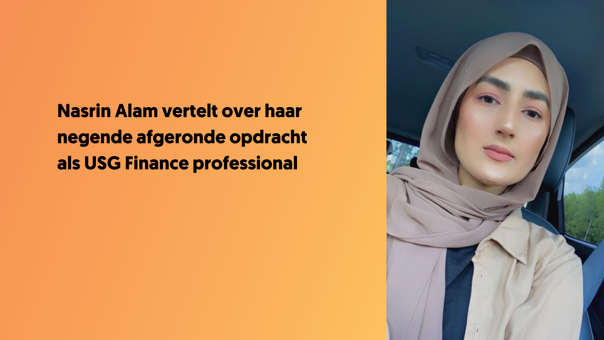 Nasrin Alam over haar recent afgeronde opdracht voor USG Finance