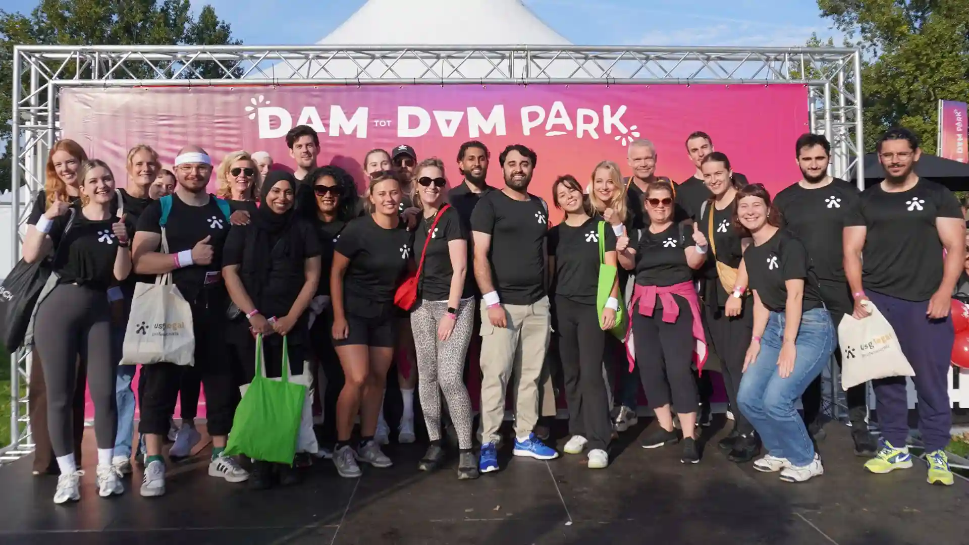 USG Professionals Dam tot Dam wandeltocht 2025
